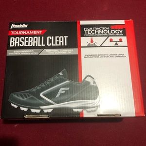 New Franklin Baseball Cleats Youth Size 12